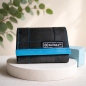 Preview: Upcycling-Geldbörse - hellblau