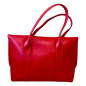 Preview: Salvador Ferragamo red handbag made from 100% calfskin leather
