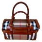 Preview: Burberry House Check Bridle Alchester Medium Bowling Bag