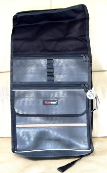 Preview: Rolltop-Rucksack Eddie schwarz