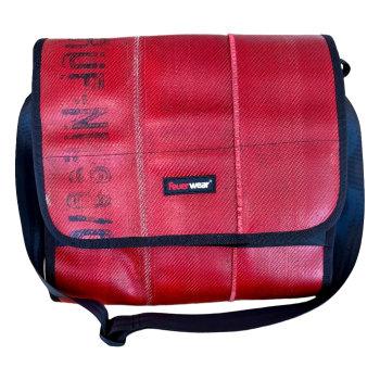 Preview: Umhängetasche Walter rot glanz