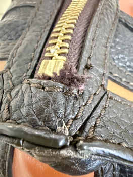 Burberry Tricolor Alchester Bowling Bag