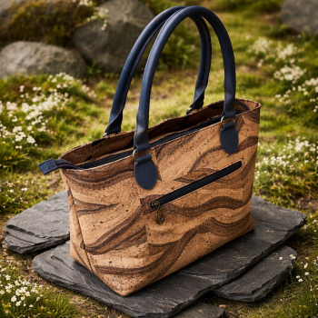 Preview: Handtasche von CORKPEL – Natur pur