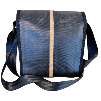 Preview: Umhängetasche Carl schwarz 2