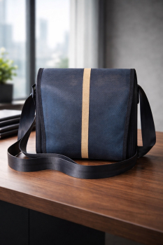 Preview: Umhängetasche Carl schwarz 2