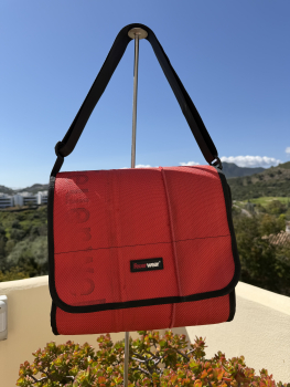 Umhängetasche Walter rot Feuer