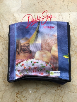 Bolso de hombro "City" hecho de sacos de arroz reciclados
