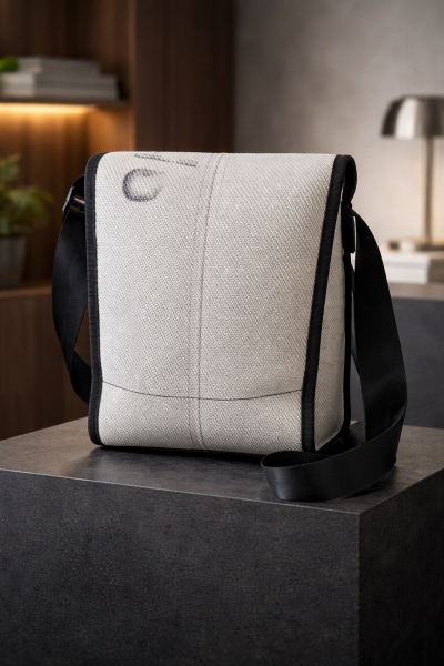 Umhängetasche Jack weiss Nr.34/6