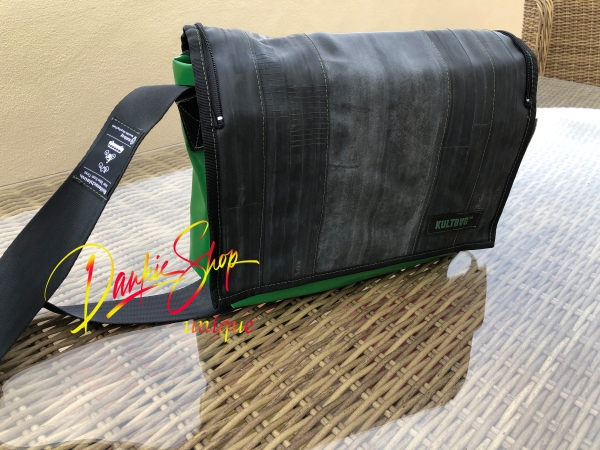 Bolso de hombro - Messenger Nightlife - verde oscuro