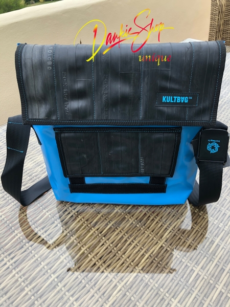 Bolso de hombro - Messenger Nightlife - azul claro