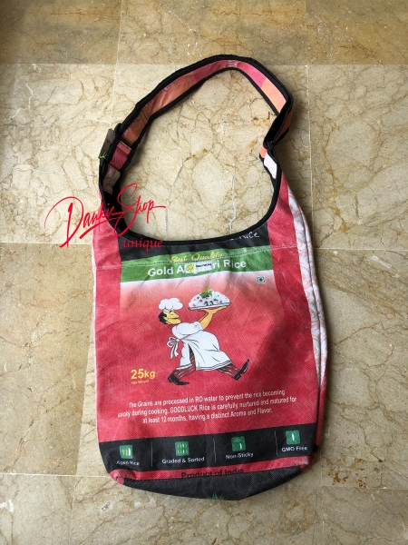 Bolso de hombro de reciclaje - grande