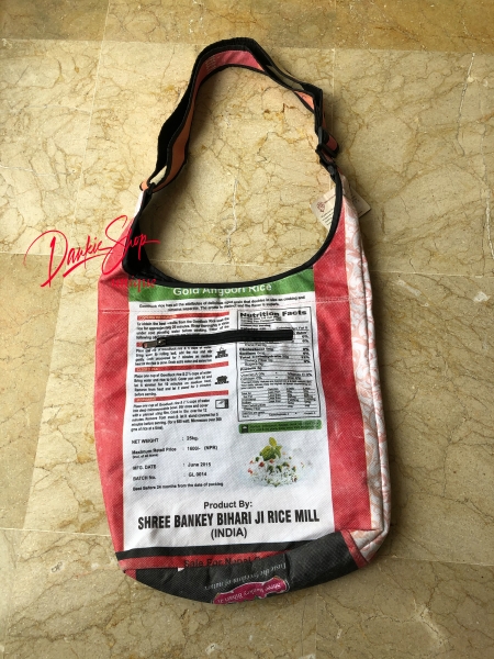 Bolso de hombro de reciclaje - grande
