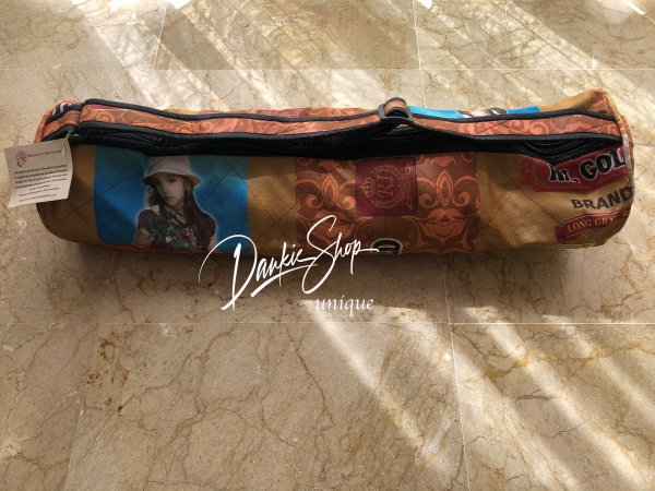 Bolsa de esterilla de yoga colorida - M