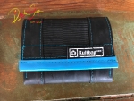 Upcycling wallet - Light Blue